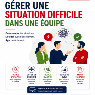 Formation distancielle individuelle « Gérer une situation difficile dans une équipe » – 3 h + 1 h de suivi individuel post-formation